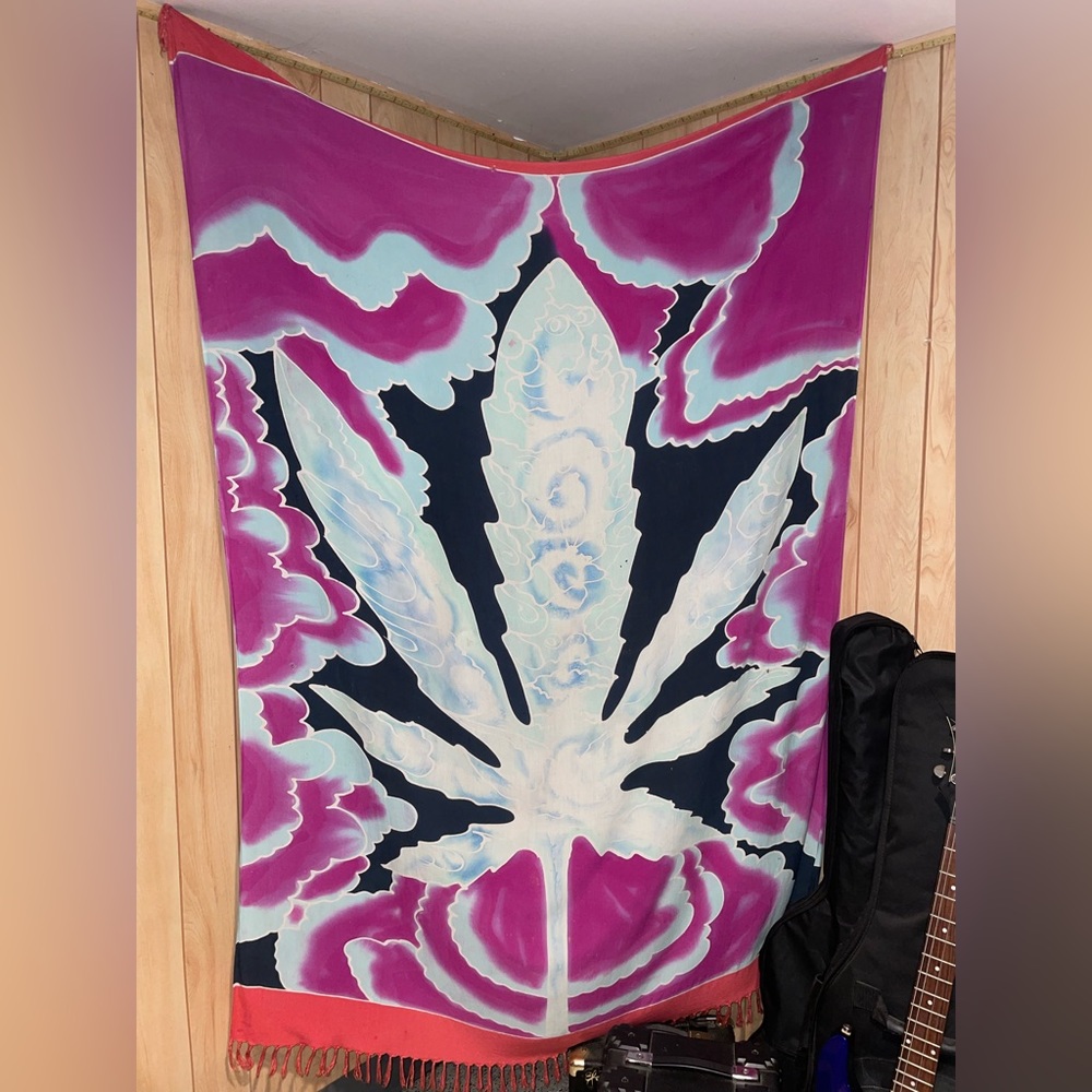Pot Leaf Tapestry